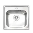 MEX Stainless Steel Single Bowl Sink with Cold Water Tap Model DLA50 image 3