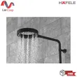 (Hafele) Shower Column with Diverter X-Jet Matte Black (495.60.064) image 3