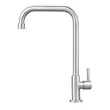 (MEX) Cold Water Faucet Model N302IX Counter-mounted Stainless Steel AISI 304 image 2