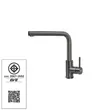 (Eve) Sink ROSEGOLD CB 810520 + Faucet LEXI GUNMETAL EP image 5