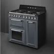 (Smeg) 6-Burner Range with Dual Ovens 70L and Grill 41L, Model TR93GR Victoria Aesthetic image 3