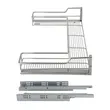 (Hafele) Front Pull-Out Undersink Basket 900mm (495.35.153) image 2