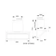 (Teka) Wall-Mounted Range Hood Model DVW 97560 C 90 cm + Built-in Induction Hob IBF 63210 SSM BK 60 cm image 5