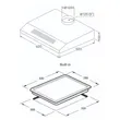 (Eve) Standard Range Hood HF-BK102TOUCH-60 + 2-Burner Built-in Induction Cooktop HB30-2IND294/TC image 9