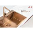 Kitchen Sink Faucet LEXI ROSEGOLD Model image 2