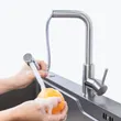 LEXI INOX Stainless Steel 2-Way Kitchen Sink Faucet image 4