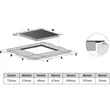 (Teka) Canopy Range Hood Model DVW 97560 C 90 cm + Mixed Magnetic Electric Cooktop Model HIC 7320 D image 8