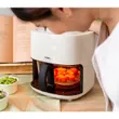(MiniMex) Air Fryer Oil-Free Fryer Available in 2 Colors Black and Cream image 2