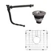 (Tecno) Double Bowl Drop-In Sink Model TNP 838457 C Size 83.8 cm Deep 25.4 cm image 6