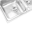 (Mex) Double Bowl Single Drainboard Sink Model DLC202 image 3