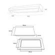 (Tecno) Cooker Hood TNP HDS 6048 MN.02 + 4-Burner Electric Ceramic Cooktop Built-in Furniture Model TNP VT 4059 MN image 9