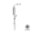 (Hafele) X-JET Shower Set with Water Heater Silver AQUA FULL PRO XJET SIL.CR5.5KW (495.60.075) image 2