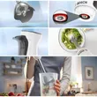 (Bosch) Hand Blender Series 4 800 W White Anthracite Model MSM4W410 image 11