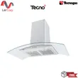 (Tecno) Wall-Mounted Range Hood 90 cm TNS HD 3590 GB + 2-Burner Gas Stove Model TNS HB JET SS Free Air Duct 1.5 m image 2