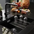 (HAFELE) BLANCO SUBLINE-U Kitchen Sink (495.39.505)(570.26.310) Anthracite image 7