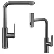 (MEX) Kitchen Sink 2 Bowls 1 Drainboard 120 x 50 cm Model SCD1202GM Free Mixer Faucet TFP03GM with Sink Accessories Kit image 8
