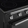 (SMEG) Victoria Aesthetic Cooker Induction 5 Burners 115L Oven Model TR90IMBL Black image 6