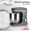 (TECNOPLUS) Stand Mixer 10 Liter Dough Mixer Model TNP SM 1500100 G image 3