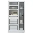 (evercook) 铝制餐具厨具柜 白色黑色边框门 100x189厘米 Dura-Pod Cupboard 9（成品） 图片 3