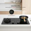 (Eve) 2-Burner Built-in Glass Gas Cooktop HB78-SBH289/BG PLUS image 8