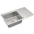 (Teka) Sink 1 Bowl 1 Drainboard TT 86 1B 1D image 3