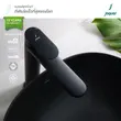 (JAQUAR) Counter-top Basin with Thin Rim Round Shape Matte Black Model JDS-BLM-25911 image 4