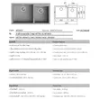 2-Bowl Synthetic Granite Sink, Beige, Model NES20CE image 2