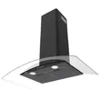 (Teka) Pyramid Cooker Hood Model LDD 90.2 BK + 2-Burner Built-in Gas Hob Model GQ 73 AI AL EN BK (E2) image 3