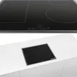 (Bosch) Wall-mounted Cooker Hood 60 cm Black Model DWP64CC60T + Induction Hob 60 cm Model PWP64RBB6E image 6