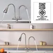 (Hafele) Single Sink Countertop Faucet Dual Head (495.62.061) image 2