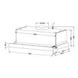 (Hafele) Slimline Series 5 Cooker Hood (WINDY) (495.38.323) image 4