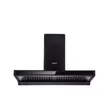 (Hafele) Wall-Mounted Range Hood: Plus+ Series (BAYU 90) + 3-Zone Ceramic Cooktop PLUS-4C (495.07.570) Free Air Duct and Cover image 3
