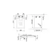 (Smeg) Gas Hob PC32GNO Black Ceramic Glass Base 30cm image 2