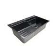 (Tecno) Single Bowl Undermount Sink ELITE 1 Black image 2