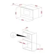 (Teka) Infinity G1 Special Edition Microwave by Italdesign Giugiaro Model ML 82-G1 BIS L BM image 6