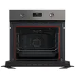 (Teka) 60 cm Multifunction Oven HBB 6350 SS + 25-Liter Microwave & Grill Black with Stainless Steel Frame Model MWE 255 FI image 3