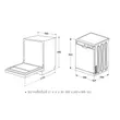 (Hafele) Freestanding Dishwasher Smart Mate Series (495.06.527) image 3