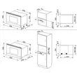 (Smeg) Microwave Oven MP122S1 Linea Aesthetic image 3