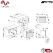 (Smeg) Multifunctional Oven Model SO6102TG image 2