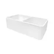 (Tecno) Double Bowl Drop-In Sink Model TNP 838457 C Size 83.8 cm Deep 25.4 cm image 5