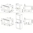 (Smeg) Linea Aesthetic Microwave MP122S1 Silver image 3
