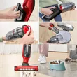 (BOSCH) Cordless Vacuum Cleaner with Charging Flexxo Gen2 ProAnimal 28Vmax Red Model BBH3ZOO28 image 3