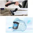 (BOSCH) Canister Vacuum Cleaner Bagless White Model BGS05AAA1 image 4