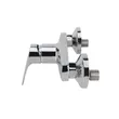 (Hafele) Wall-Mounted Single Lever Shower Mixer - DANUBE (495.61.079) + Hand Shower Set with Hose and Holder 1-Function (495.60.639) image 3