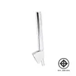 (Hafele) Wall-Mounted Single Lever Shower Mixer - DANUBE (495.61.079) + Hand Shower Set with Hose and Holder 1-Function (495.60.639) image 9