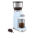 (Smeg) Coffee Grinder Model CGF01PBEU Pastel Blue image 4
