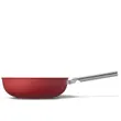 (Smeg) High-Sided Frying Pan Smeg Red Model CKFW3001RDM image 11