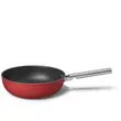(Smeg) High-Sided Frying Pan Smeg Red Model CKFW3001RDM image 12