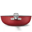 (Smeg) High-Sided Frying Pan Smeg Red Model CKFW3001RDM image 15