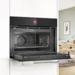 (BOSCH) Built-in Combined Microwave Oven Series 8, 60 x 45 cm, Black, Model CMG7241B1 image 4